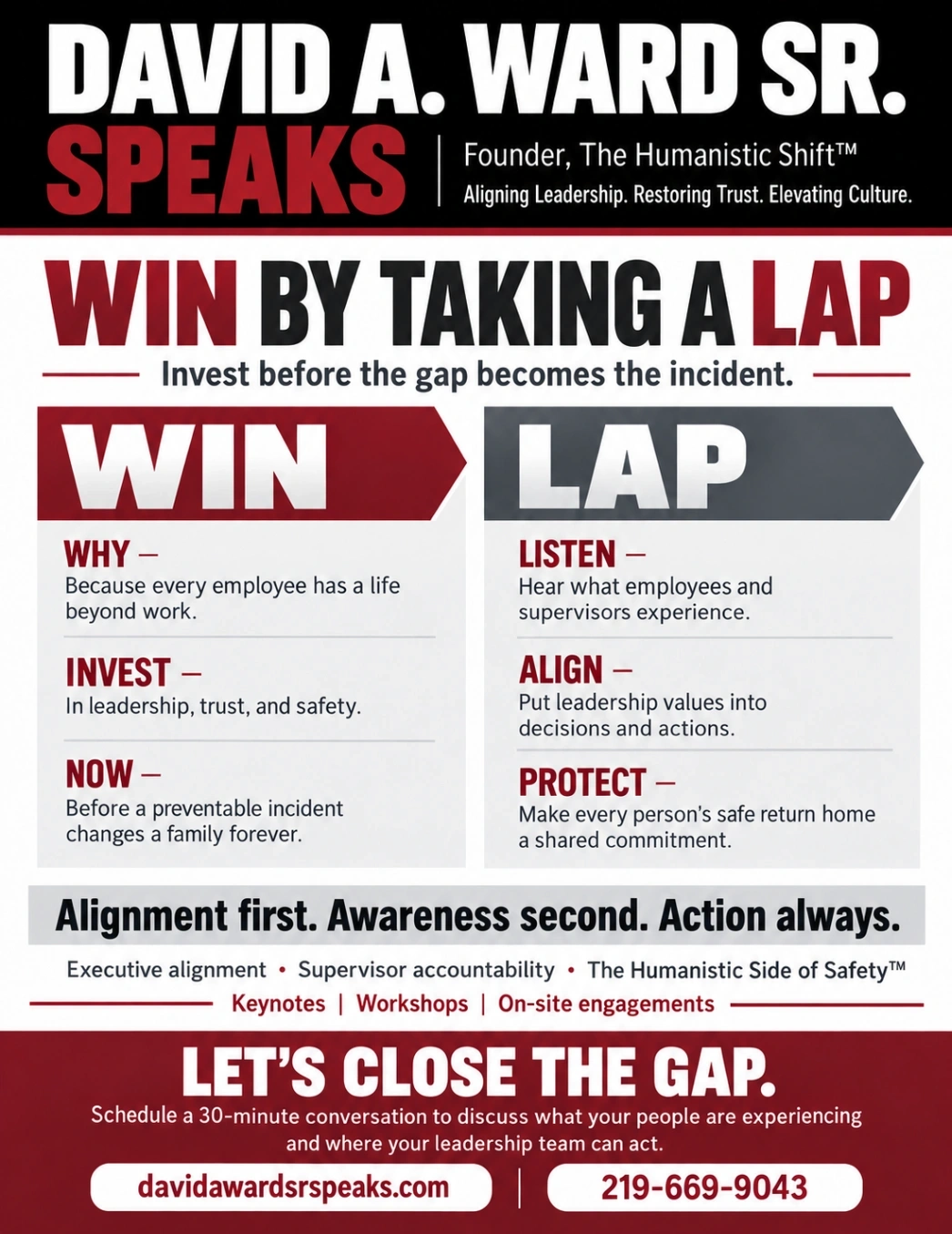 WIN by Taking a LAP
