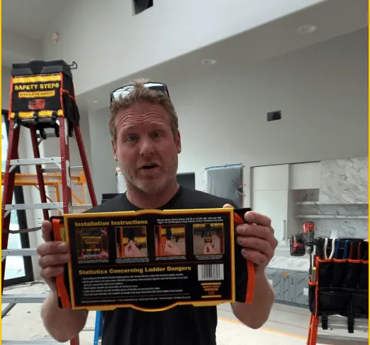 Jay Mislich, creator of Safety Steps for Step Ladders